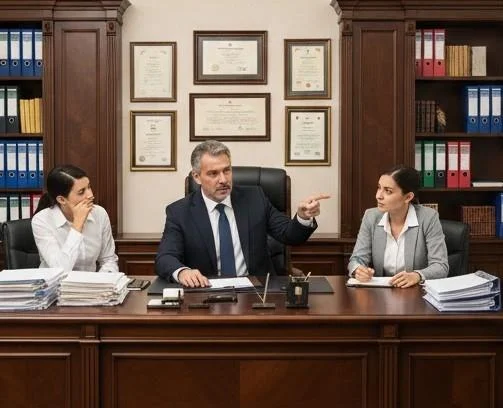 Küçük Adam, Büyük Yönetici